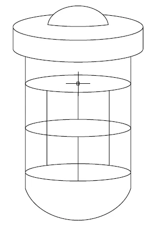 Vaso de pressão típico